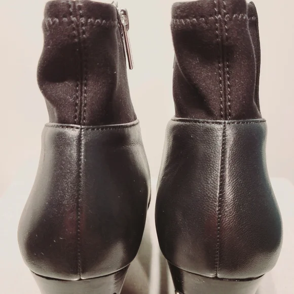 Michael Kors Wedge Ankle Booties w/ Zipper - Picture 3 of 16